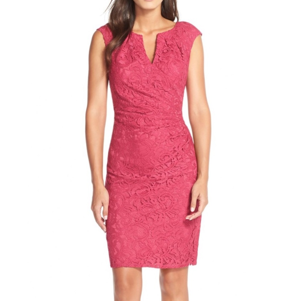 Lace Sheath Dress - Adrianna Papell